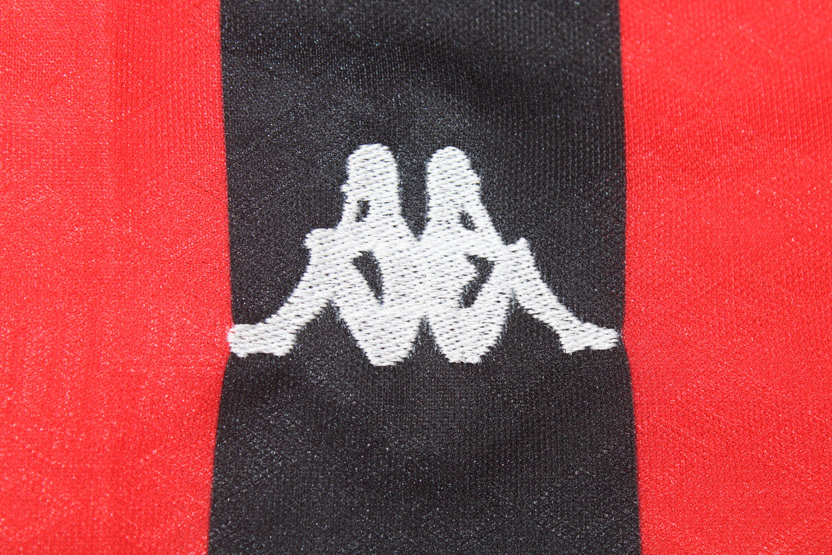 Camisa Milan Manga Longa Home 89/90 - Versão Retrô