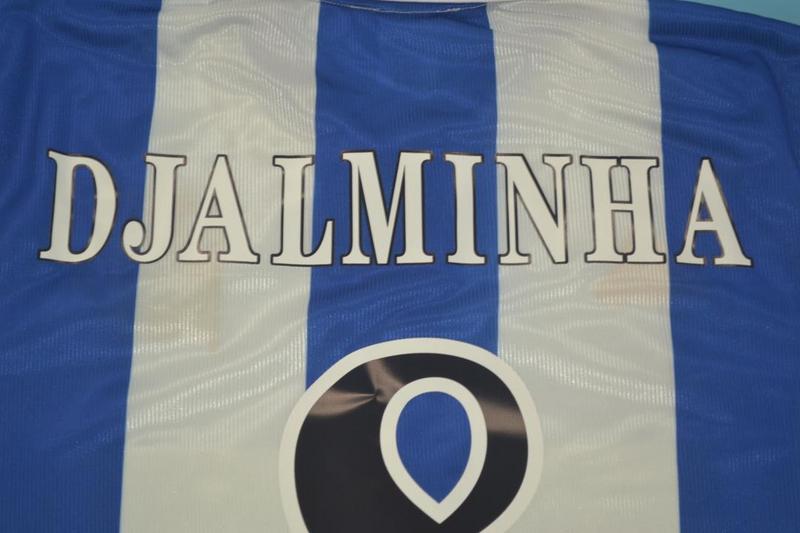 Camisa Deportivo de La Coruña Home 99/00 - Versão Retrô "Djalminha" Nº 8