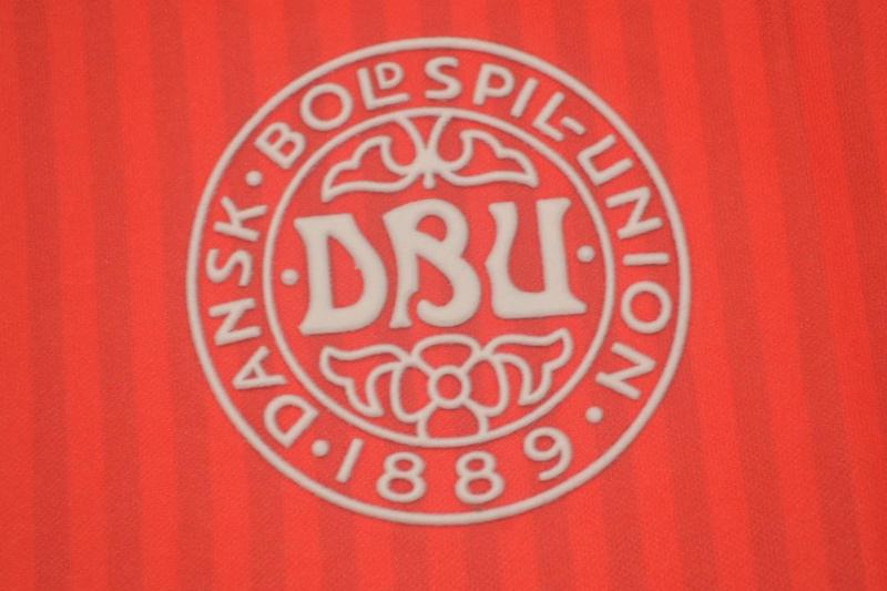 Camisa Dinamarca Home 1986 - Versão Retrô