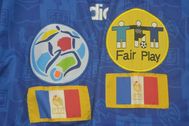 Camisa Retrô França Home 1996