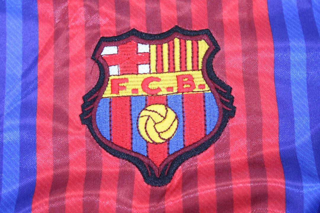 Camisa Barcelona Manga Longa Home 91/92 - Versão Retrô