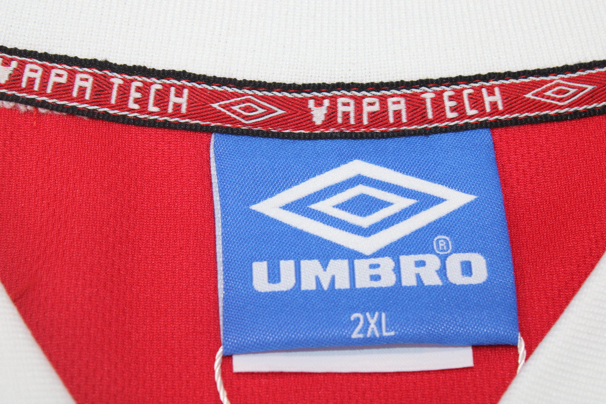 Camisa Manchester United UCL Final 1999 - Versão Retrô