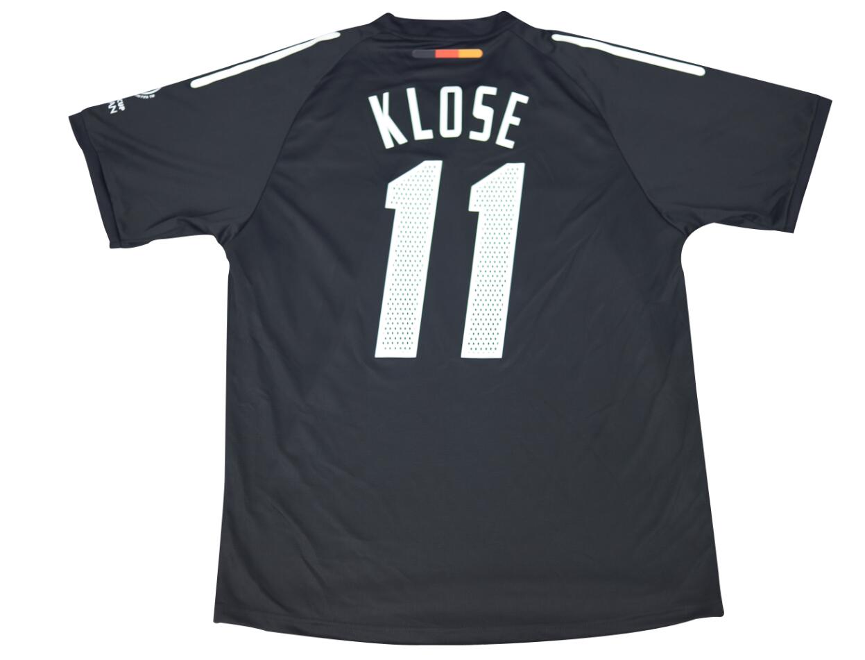 Camisa Retrô Alemanha Away Copa do Mundo Versão 2002 "KCamisa Retrô Lose" N°.11