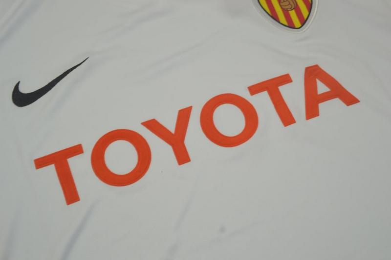 Camisa Valencia Home 06/07- Versão Retrô "David Villa" Nº 7