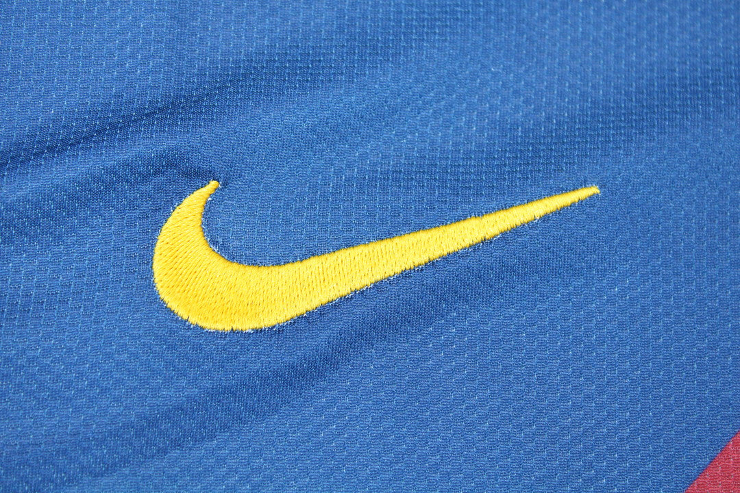 Camisa Barcelona Manga Longa Away 10/11 - Versão Retrô