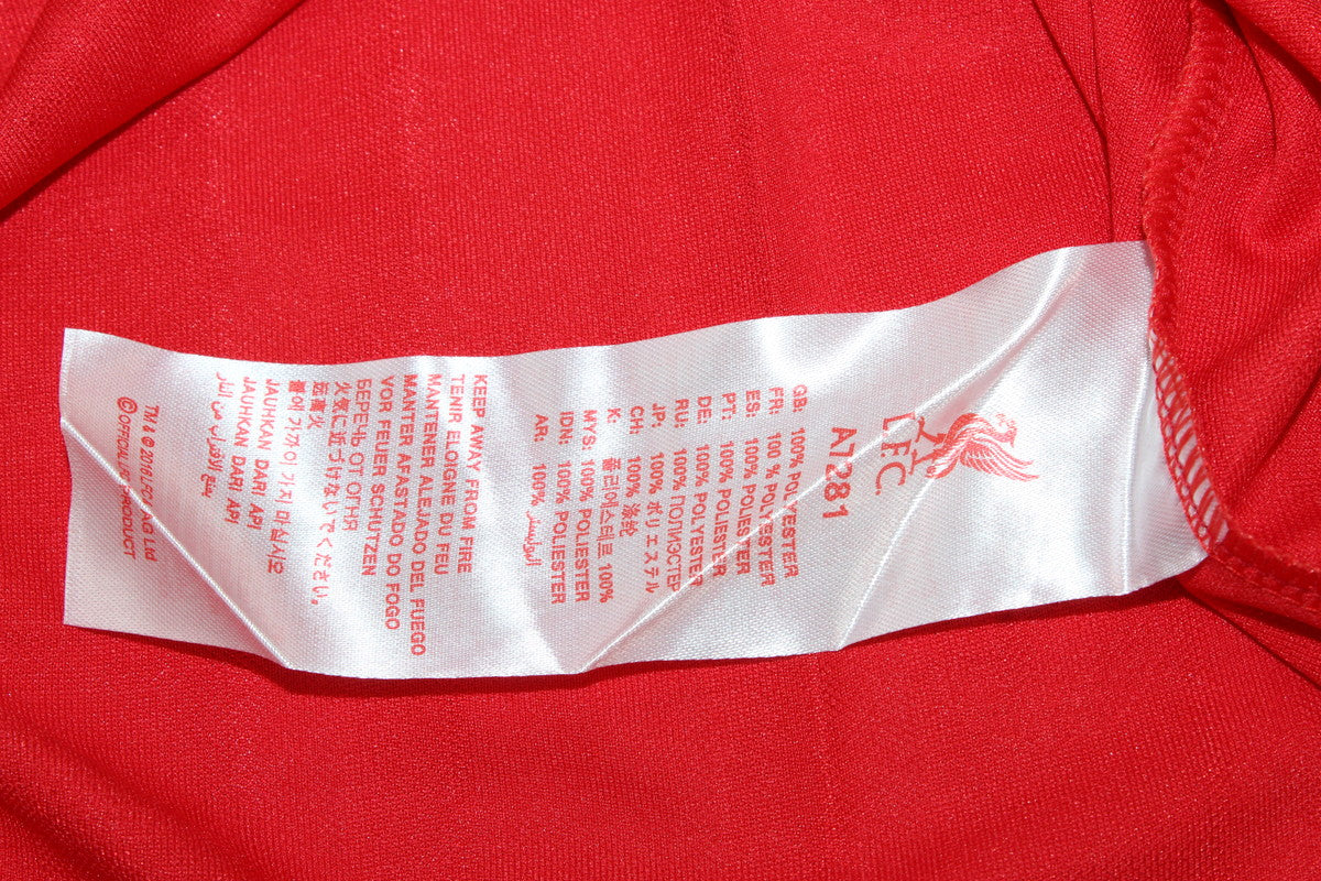 Camisa Liverpool Manga Longa Home 1986 - Versão Retrô