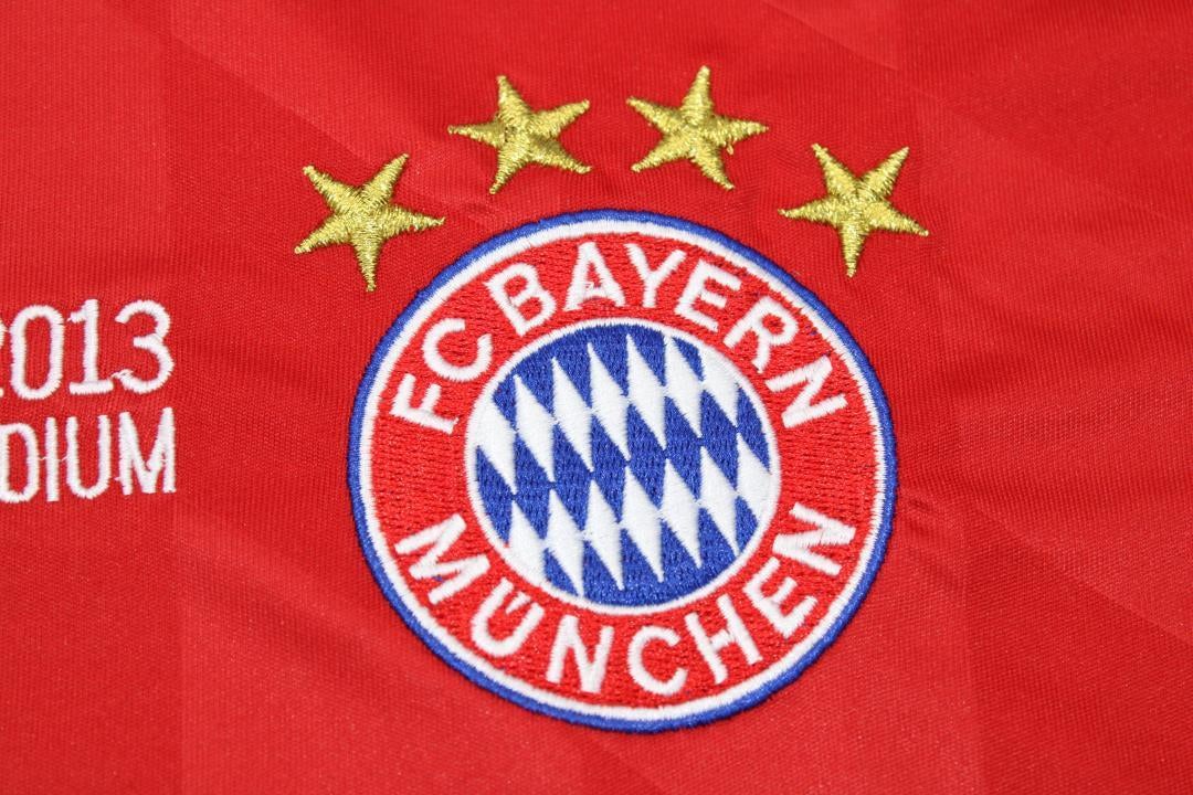 Camisa Bayern de Munique Manga Longa Home 13/14 - Versão Retrô