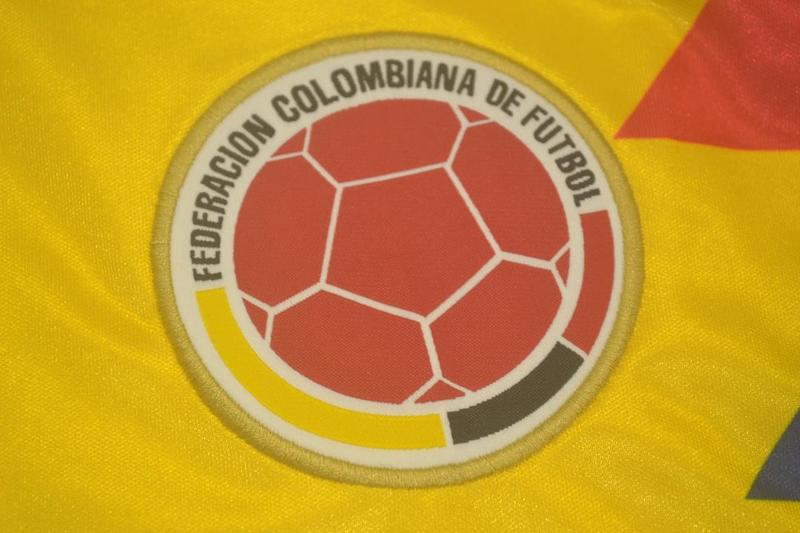 Camisa Retrô Colômbia Home  1990