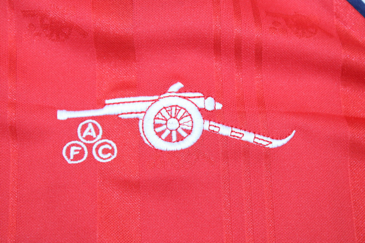 Camisa Arsenal Manga Longa Home 88/90 - Versão Retrô