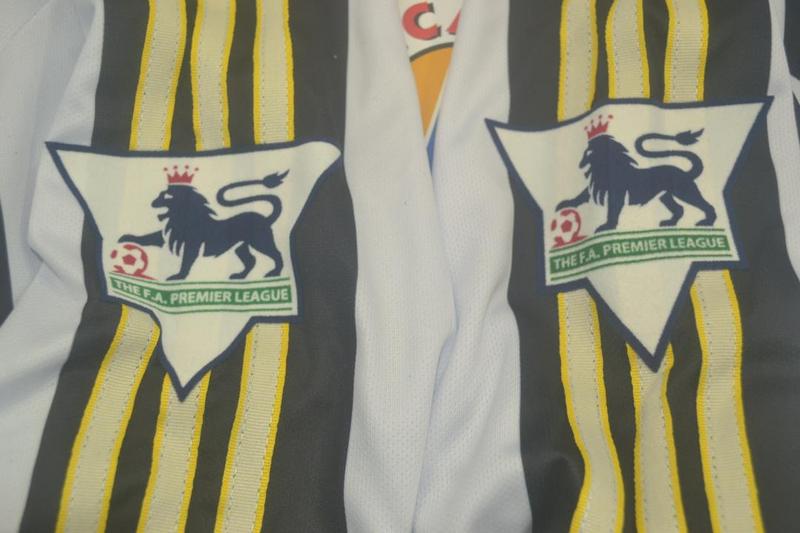 Camisa Newcastle United Manga Longa Home 97/99 - Versão Retrô