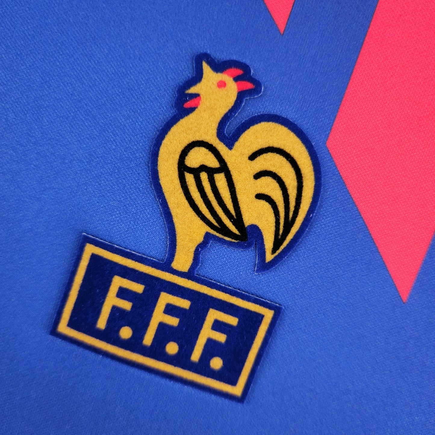 Camisa França Manga Longa Home 90/92 - Versão Retrô