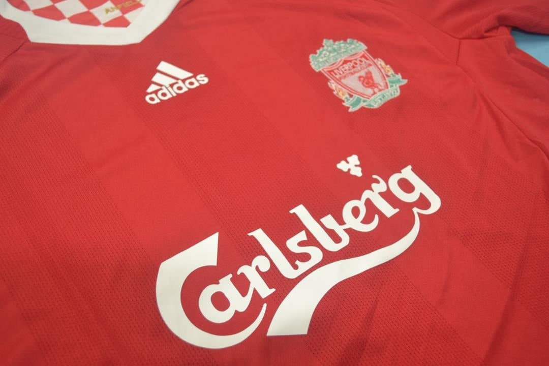 Camisa Liverpool Home Champions 09/10 - Versão Retrô "Torres" Nº 9