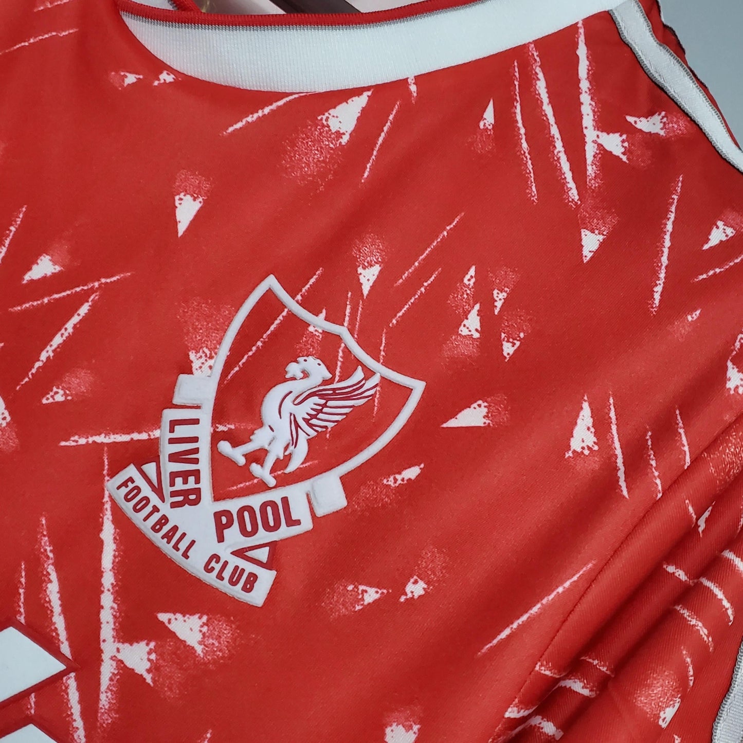 Camisa Liverpool Home 89/91 - Versão Retrô Nº 4