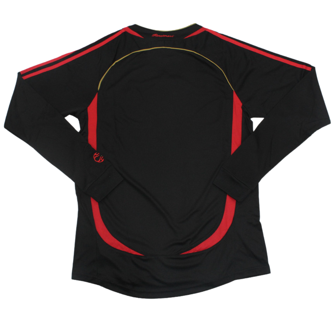 Camisa Milan Manga Longa Third Away 06/07 - Versão Retrô