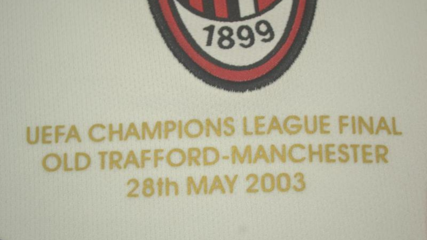 Camisa Retrô Milan UCL Final 02/03 "Shevchenko" N°.7