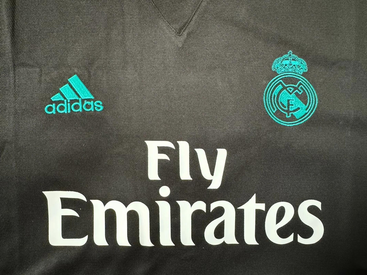 Camisa Real Madrid Manga Longa Away 17/18 - Versão Retrô