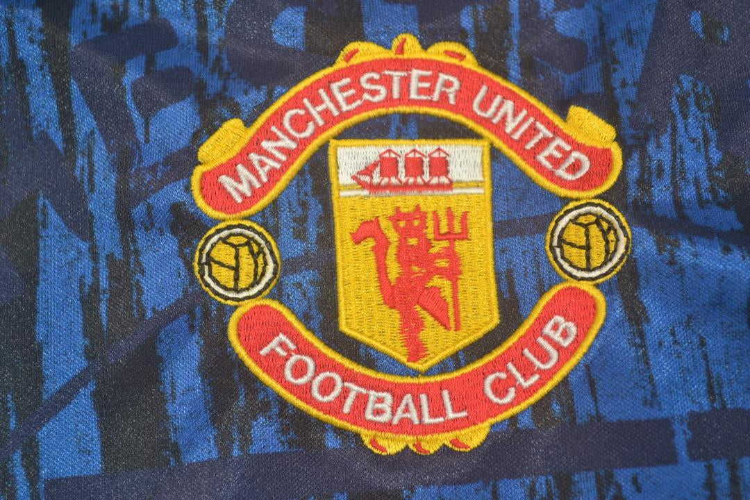 Camisa Manchester United Manga Longa 92/93 - Versão Retrô