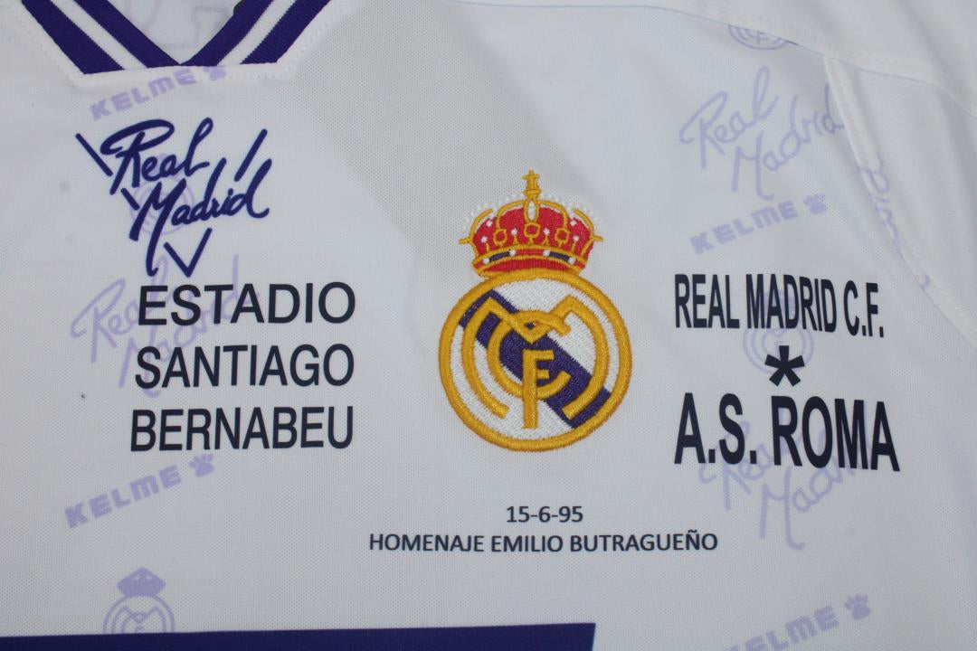 Camisa Real Madrid Home 94/96 - Versão Retrô "Laudrup" Nº 10