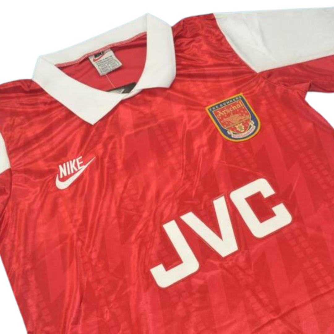 Camisa Arsenal Home 94/95 - Versão Retrô "Wright" Nº 8