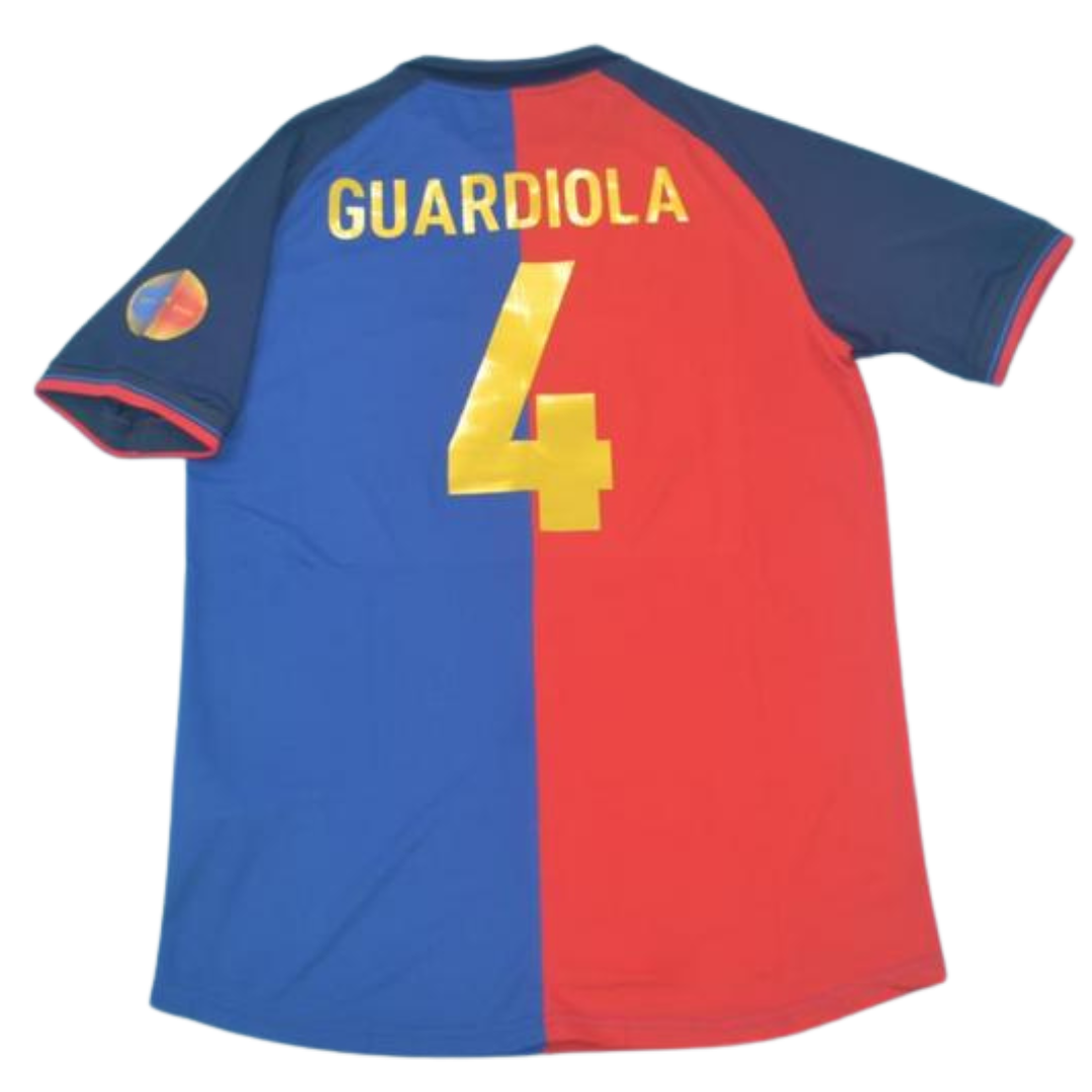 Camisa Barcelona Home 99/00 - Versão Retrô "Guardiola" Nº 4