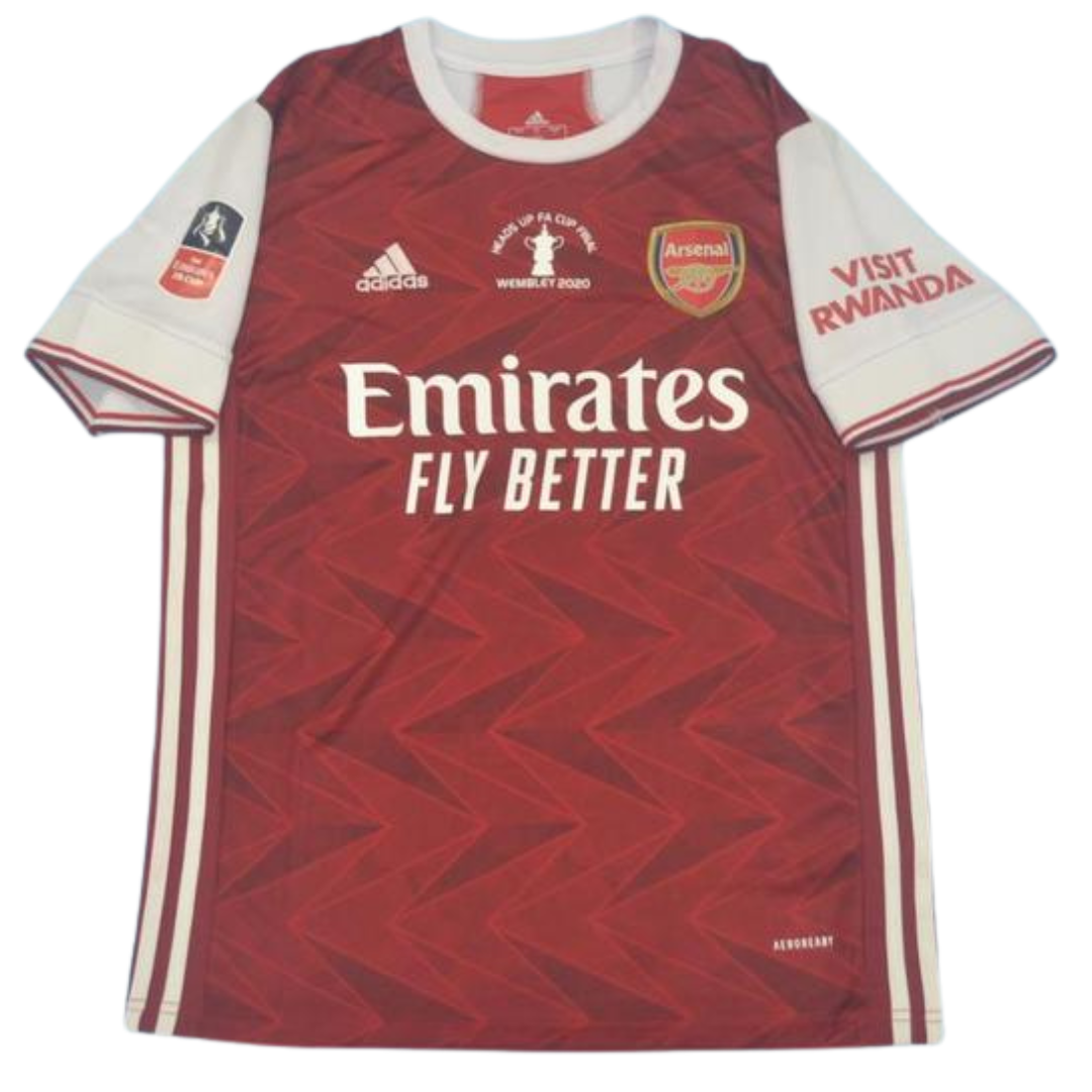 Camisa Arsenal FA Cup Final 2020 - Versão Retrô