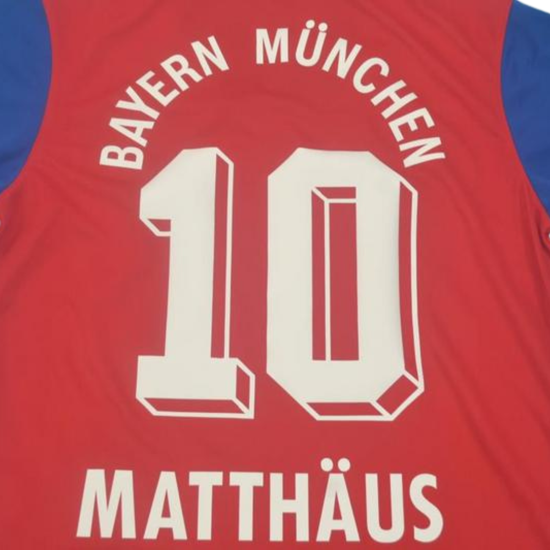 Camisa Bayern de Munique Home 93/95 - Versão Retrô "Matthäus" N° 10