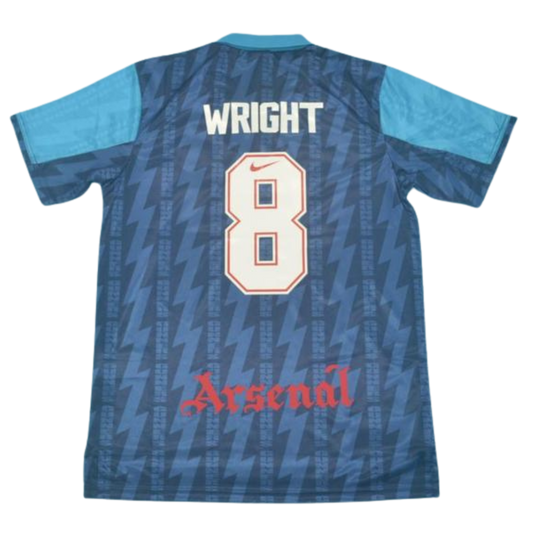 Camisa Arsenal Away 1994 - Versão Retrô "Wright" Nº 8