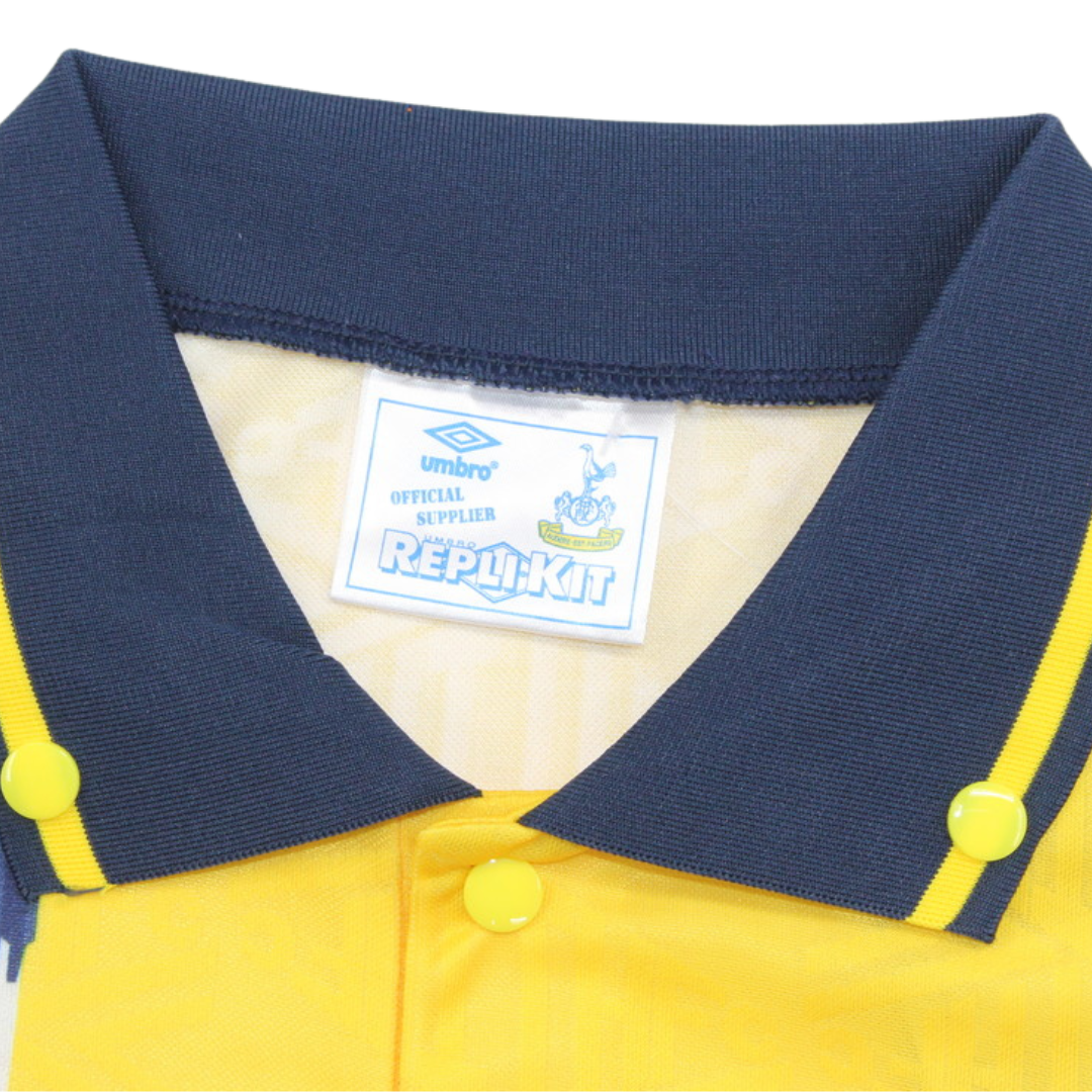 Camisa Tottenham Away 92/95 - Versão Retrô "Sheringham" Nº 10