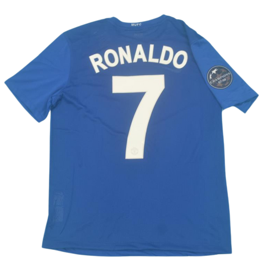 Camisa Manchester United Away 08/09 - Versão Retrô "Cristiano Ronaldo" Nº 7