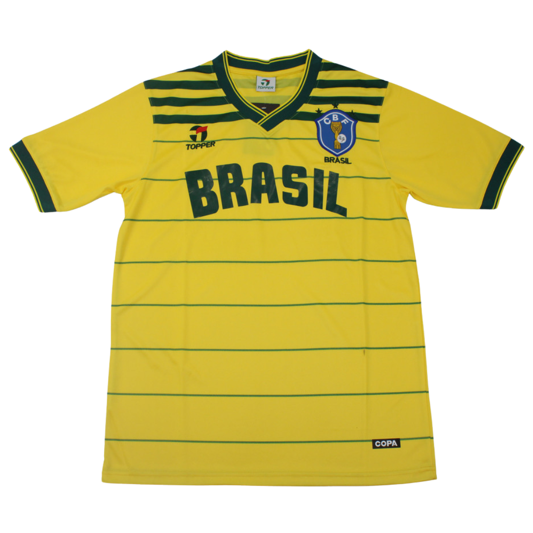 Camisa Retrô Brasil Home 1984
