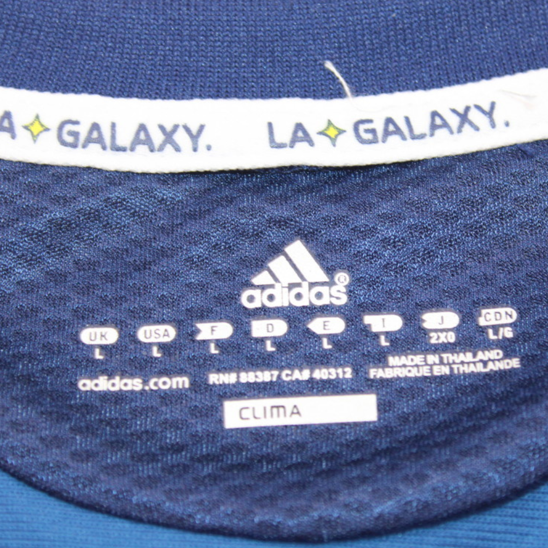 Camisa LA Galaxy Manga Longa Away 11/12 - Versão Retrô