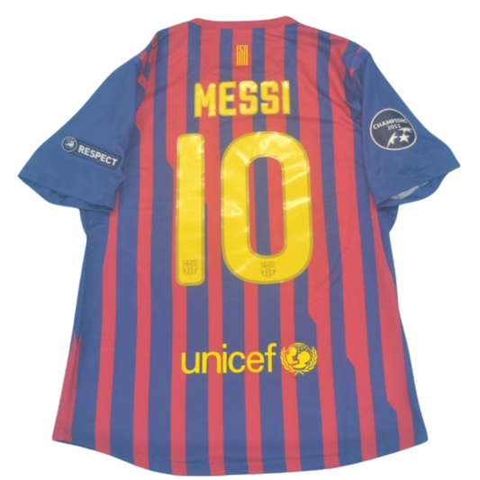 Camisa Barcelona Home 11/12 - Versão Retrô "Messi" Nº 10