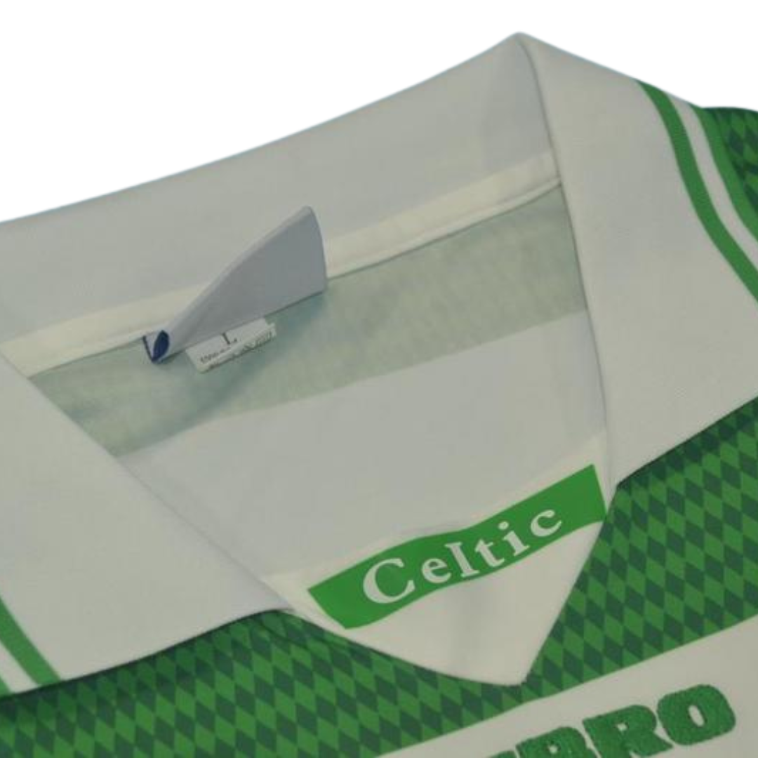 Camisa Celtic Home 97/99 - Versão Retrô "Larsson" Nº 7