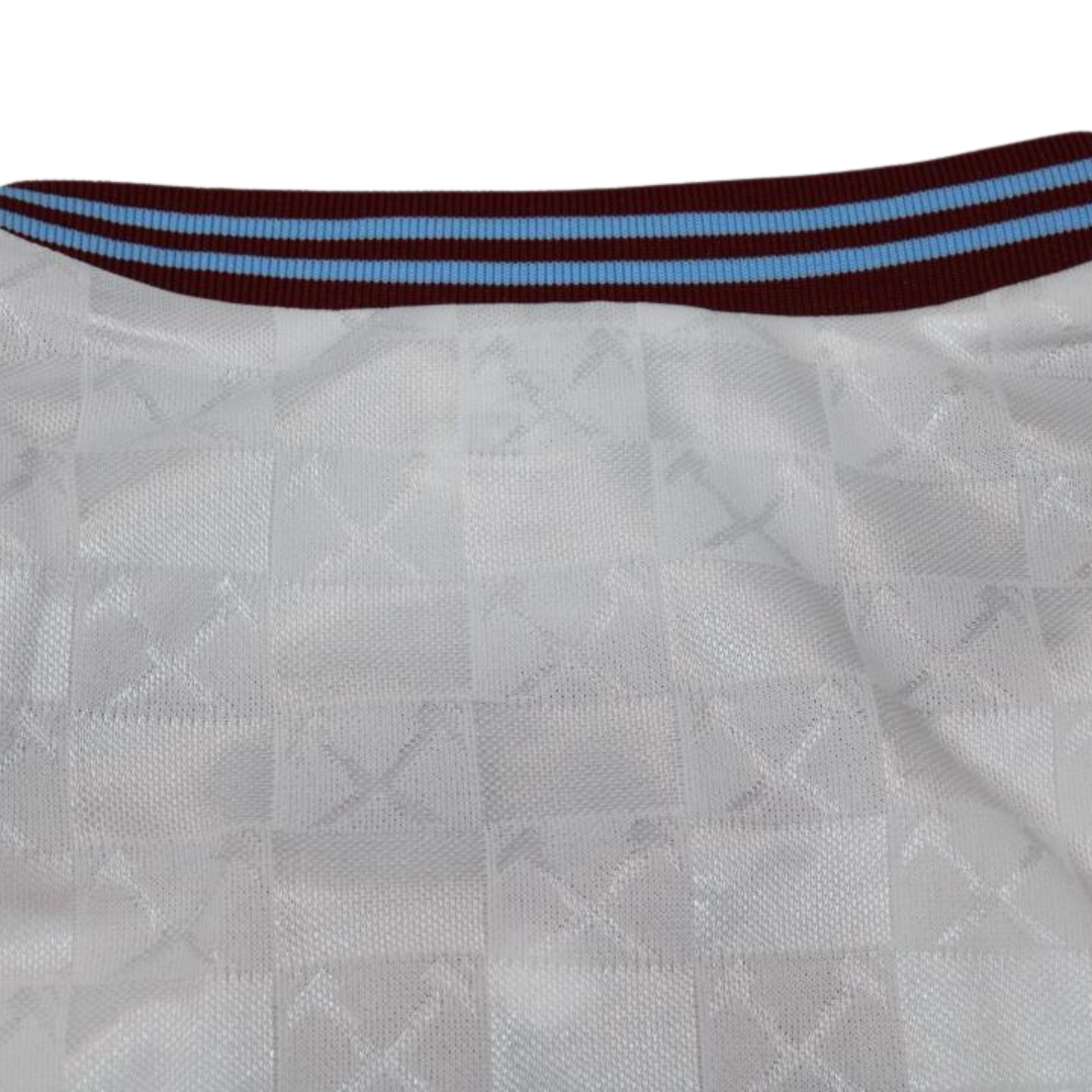 Camisa West Ham Away 89/90 - Versão Retrô