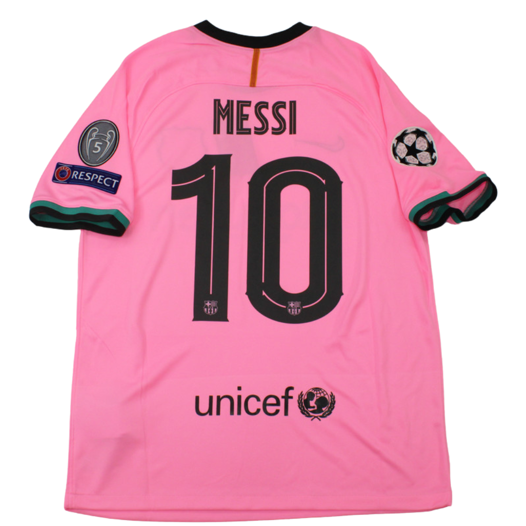 Camisa Barcelona Third Away 20/21 - Versão Retrô "Messi" Nº 10