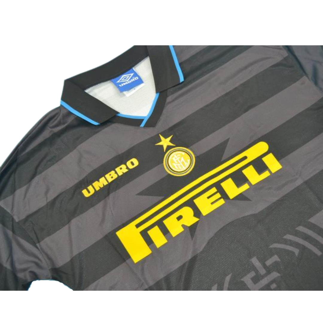 Camisa Inter de Milão Manga Longa 97/98 - Versão Retrô "Bergomi" Nº 2