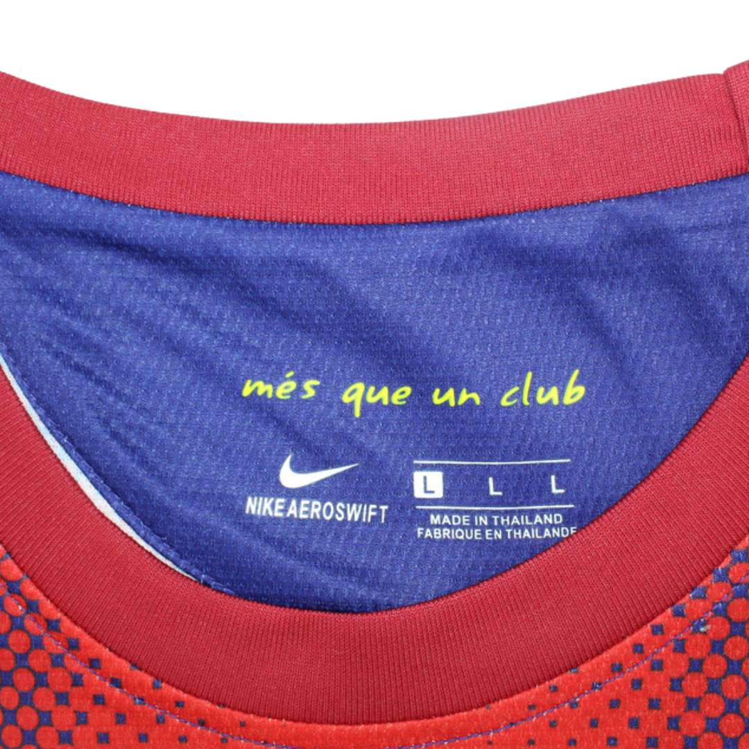 Camisa Barcelona Manga Longa Home 12/13 - Versão Retrô