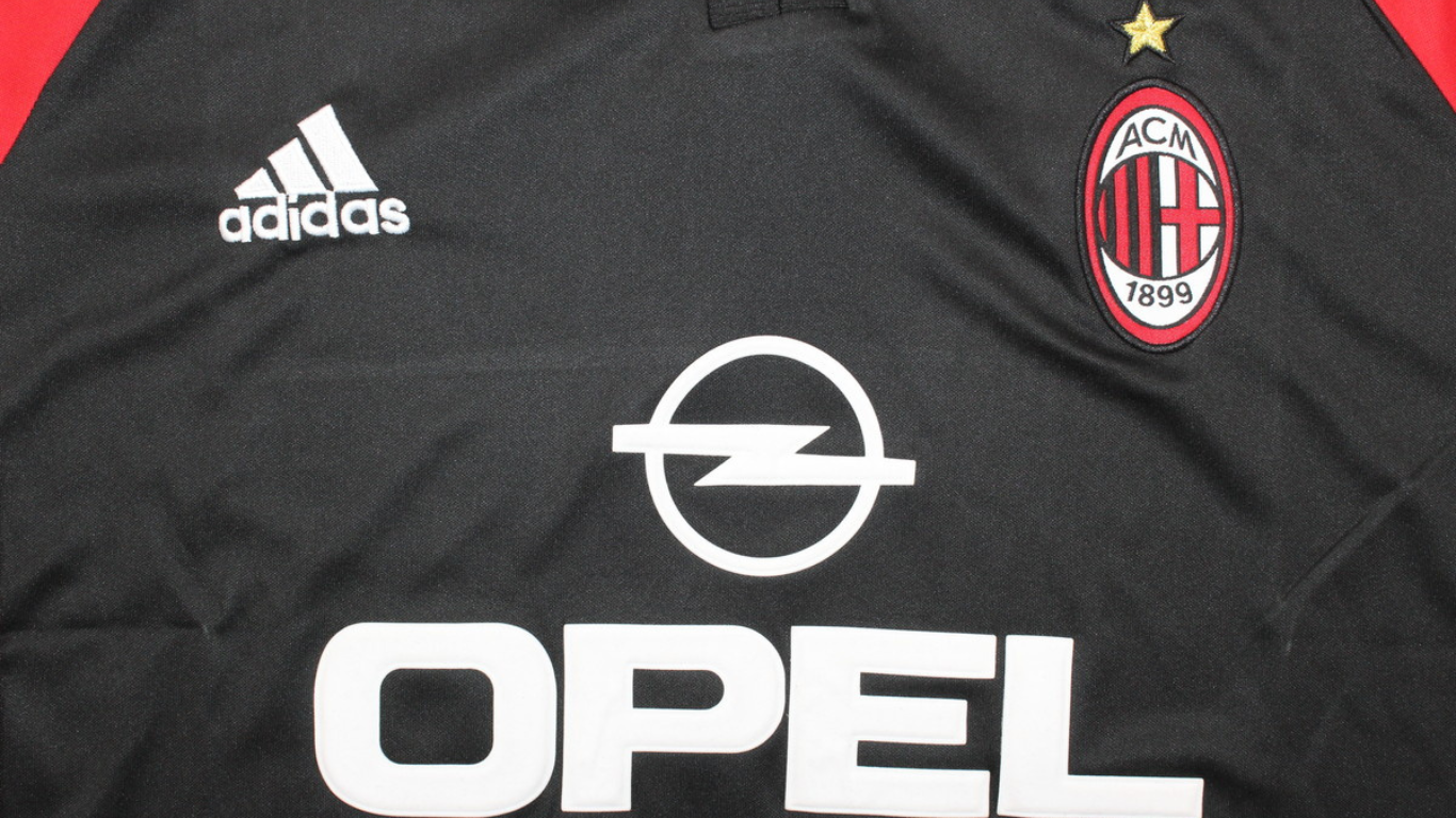Camisa Retrô Milan Third  00/01