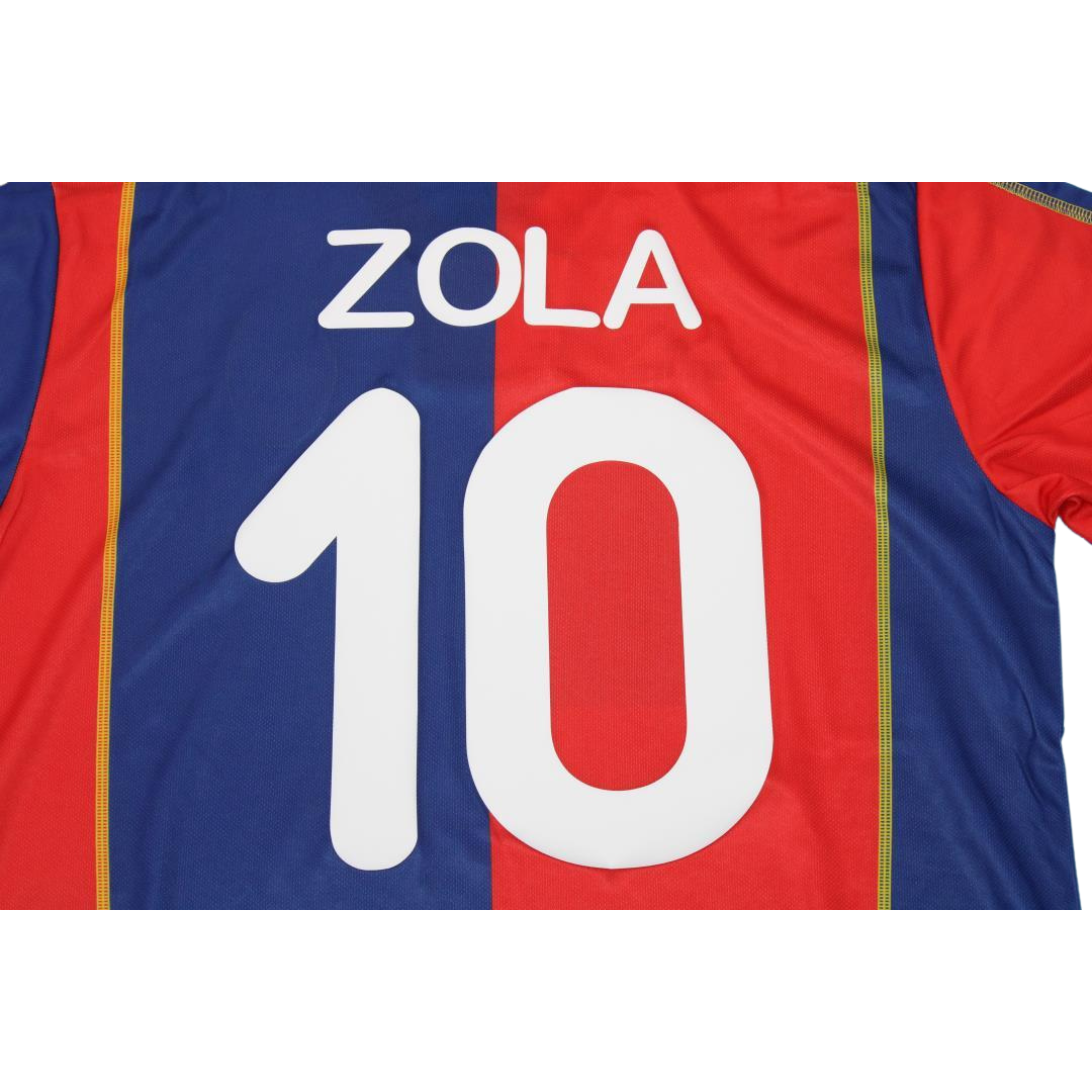 Camisa Retrô Cagliari Home 03/04 "Zola" N°.10