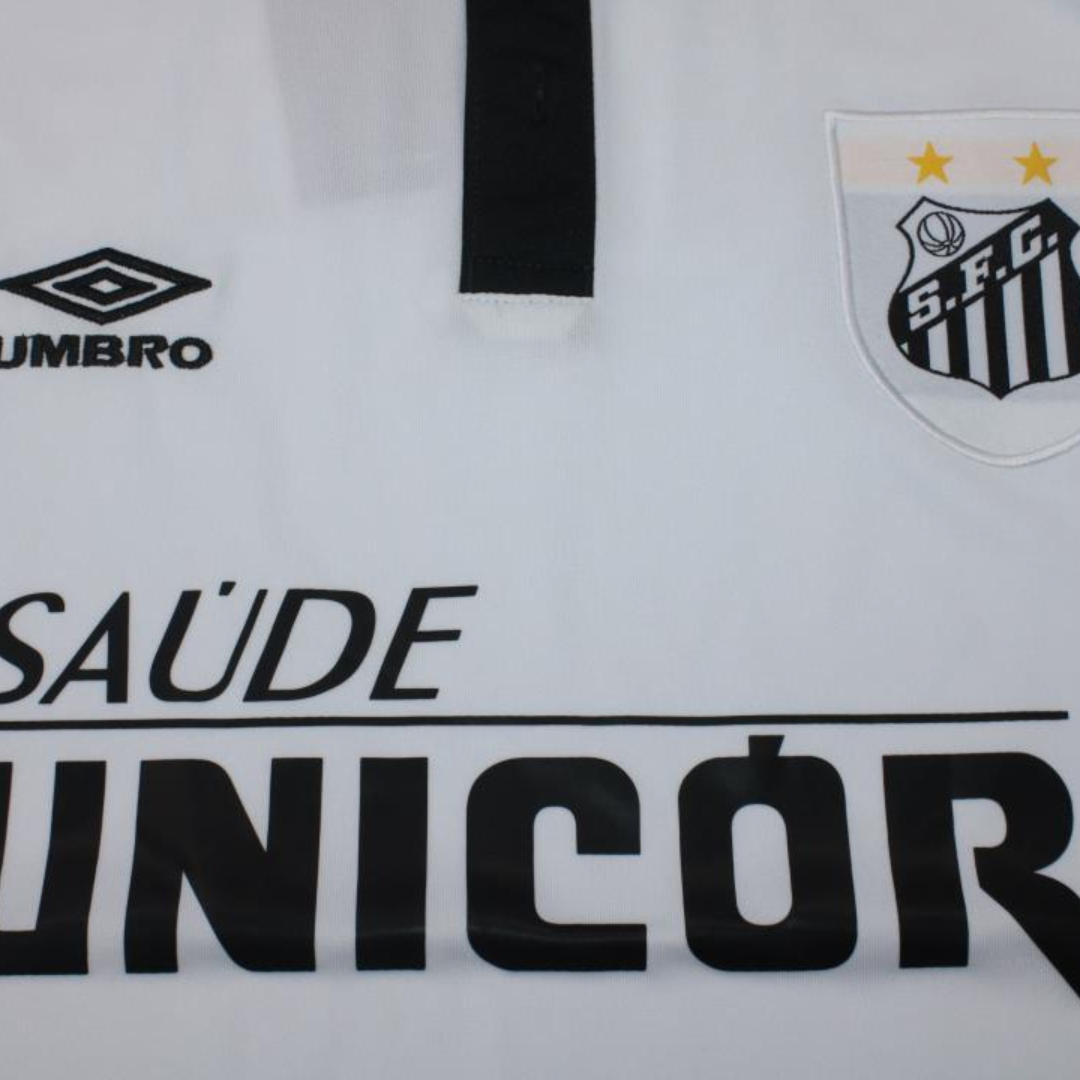 Camisa Santos Home 1997 - Versão Retrô Nº 9