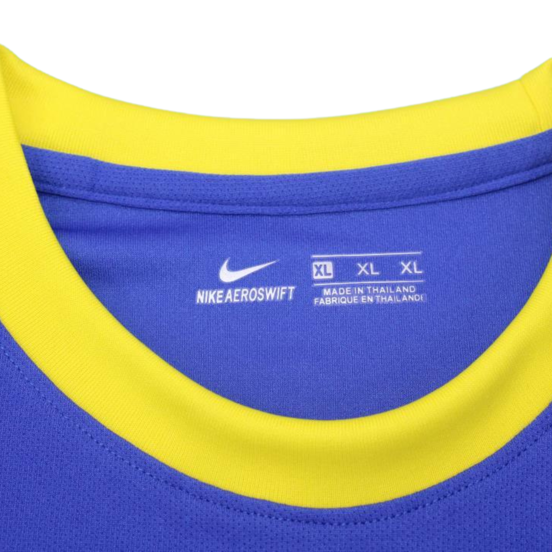 Camisa Boca Juniors Home 10/11 - Versão Retrô "Roman" N° 10