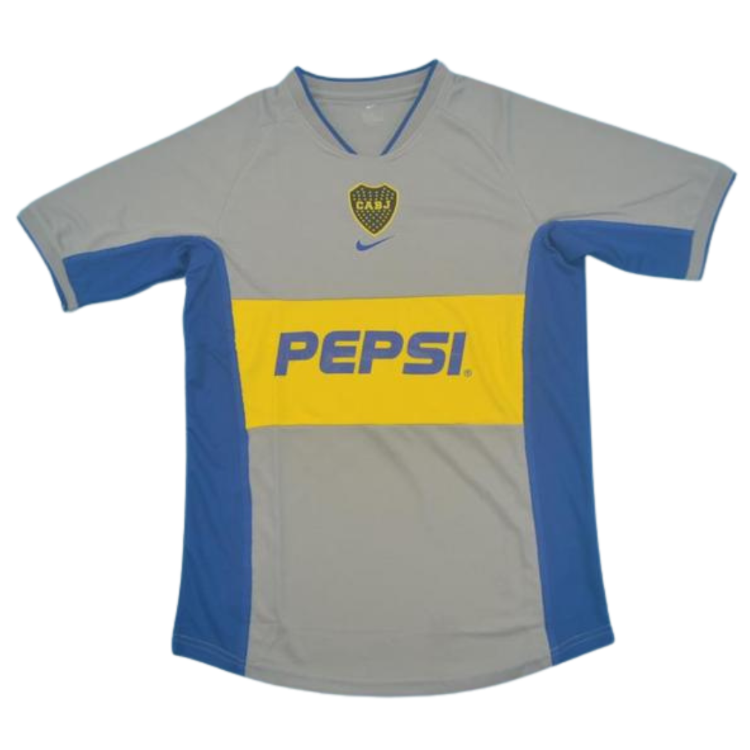 Camisa Boca Juniors Away 2002 - Versão Retrô "Gimenez" N° 21
