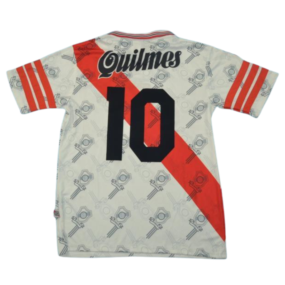 Camisa River Plate Home 95/96 - Versão Retrô N° 10