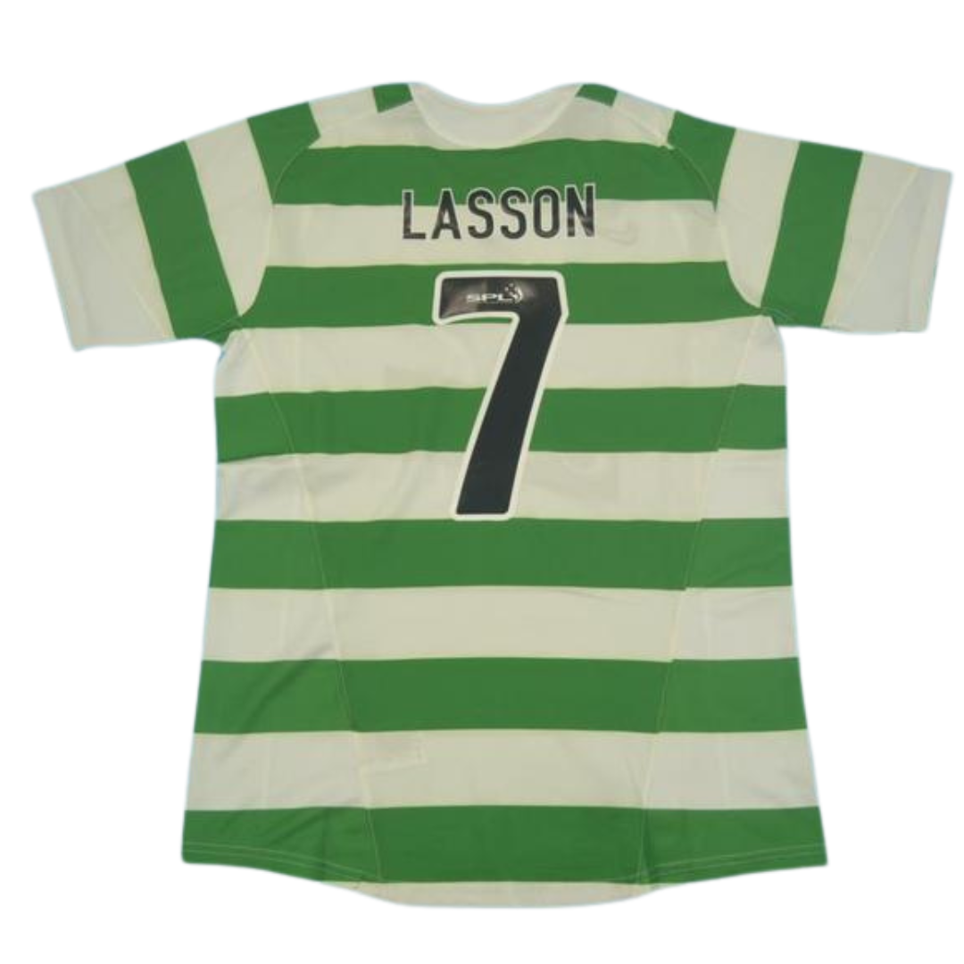 Camisa Celtic Home 05/06 - Versão Retrô "Lasson" Nº 7