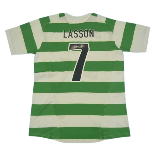 Camisa Celtic Home 05/06 - Versão Retrô "Lasson" Nº 7