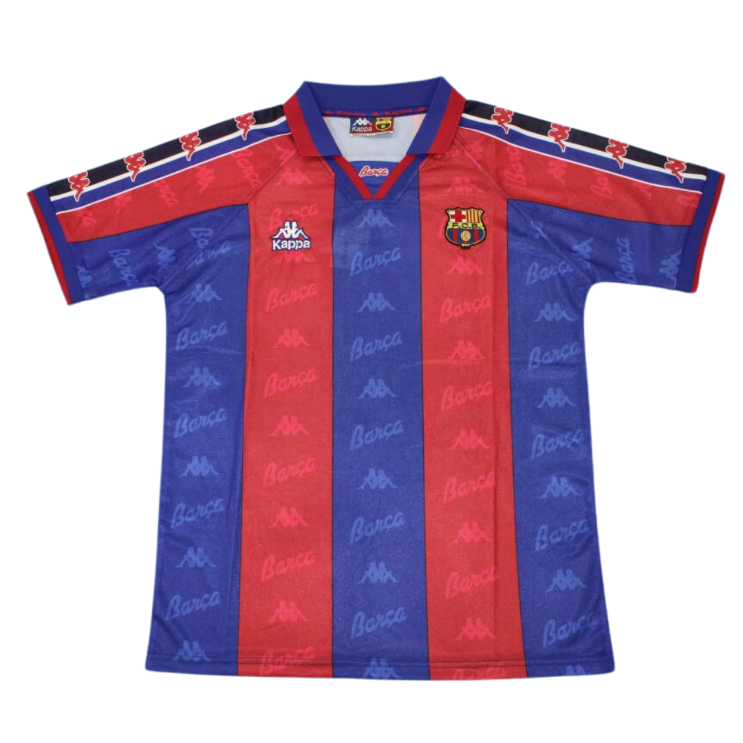 Camisa Retrô Barcelona Home 96/97 "Ronaldo" N°.9