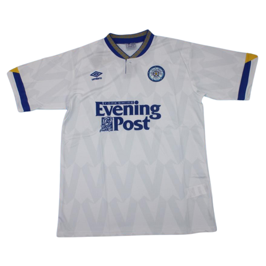 Camisa Leeds United Home 91/92 - Versão Retrô