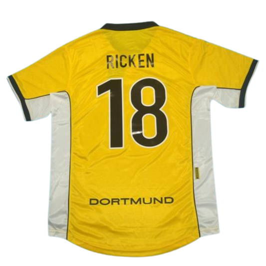 Camisa Borussia Dortmund Home 98/00 - Versão Retrô "Ricken" N° 18