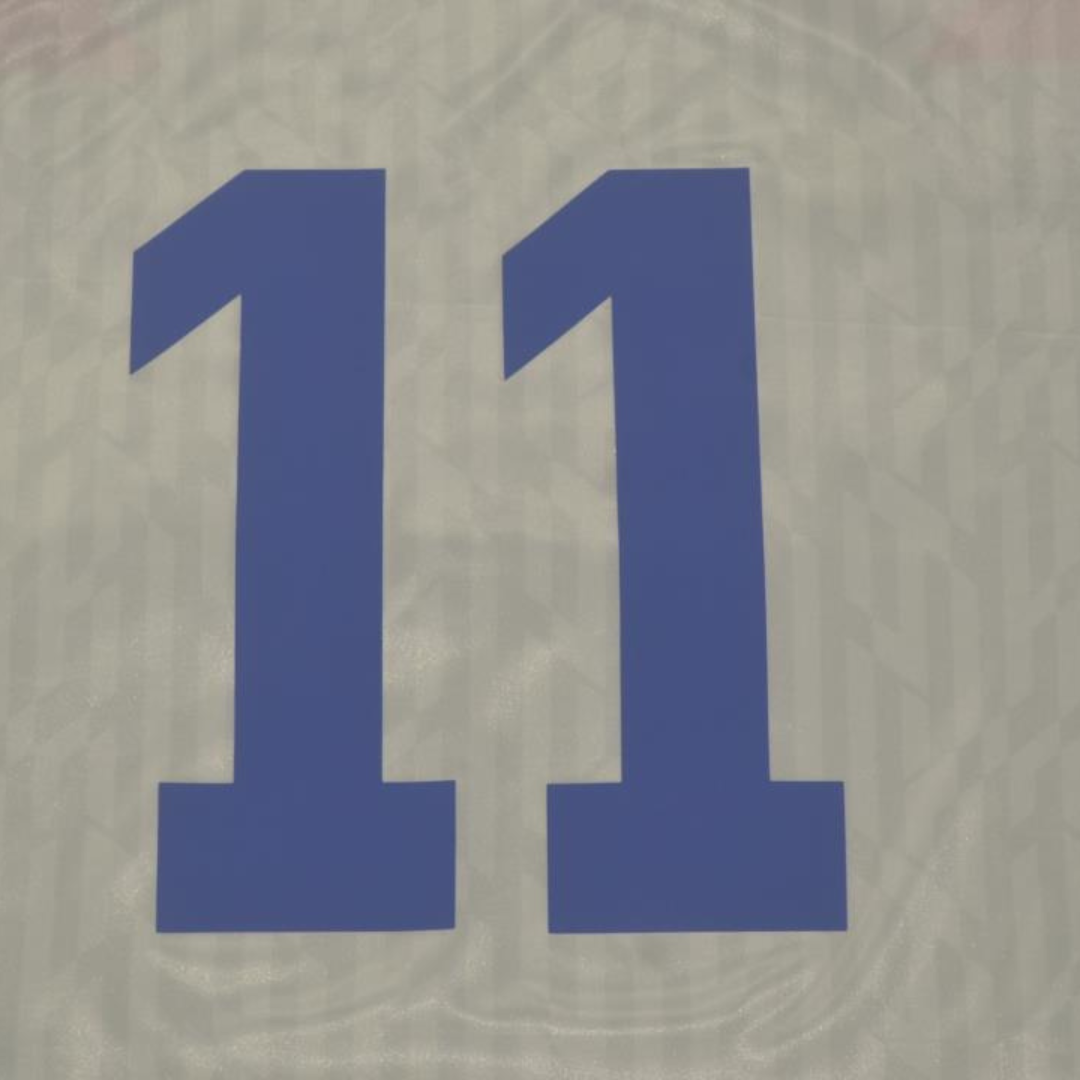 Camisa Rangers Away 90/92 - Versão Retrô Nº 11