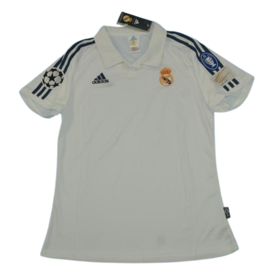 Camisa Real Madrid Home 01/02 - Versão Retrô